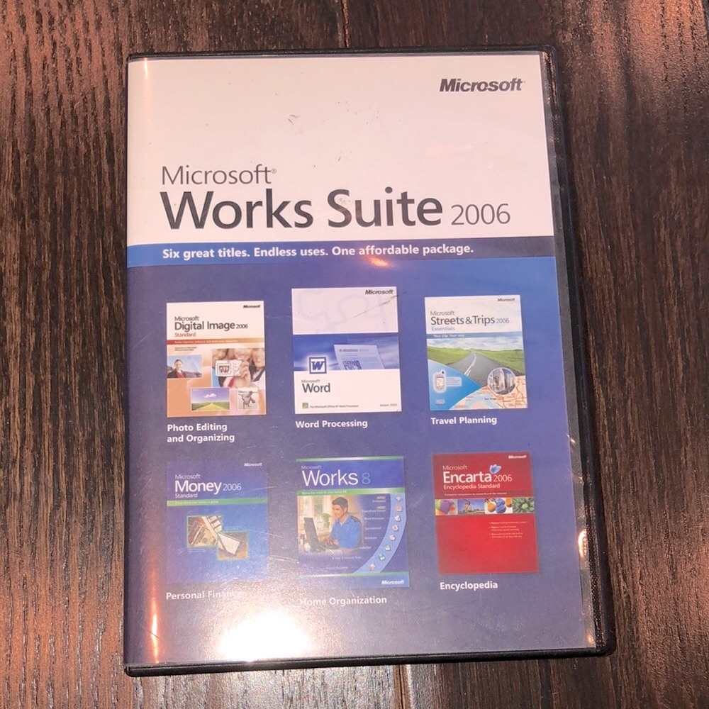 Microsoft works office suite 2006